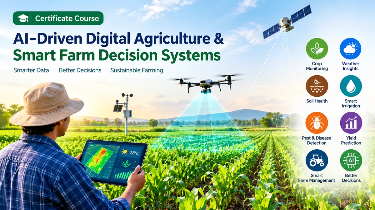 AI-Driven Digital Agriculture & Smart Farm Decision Systems