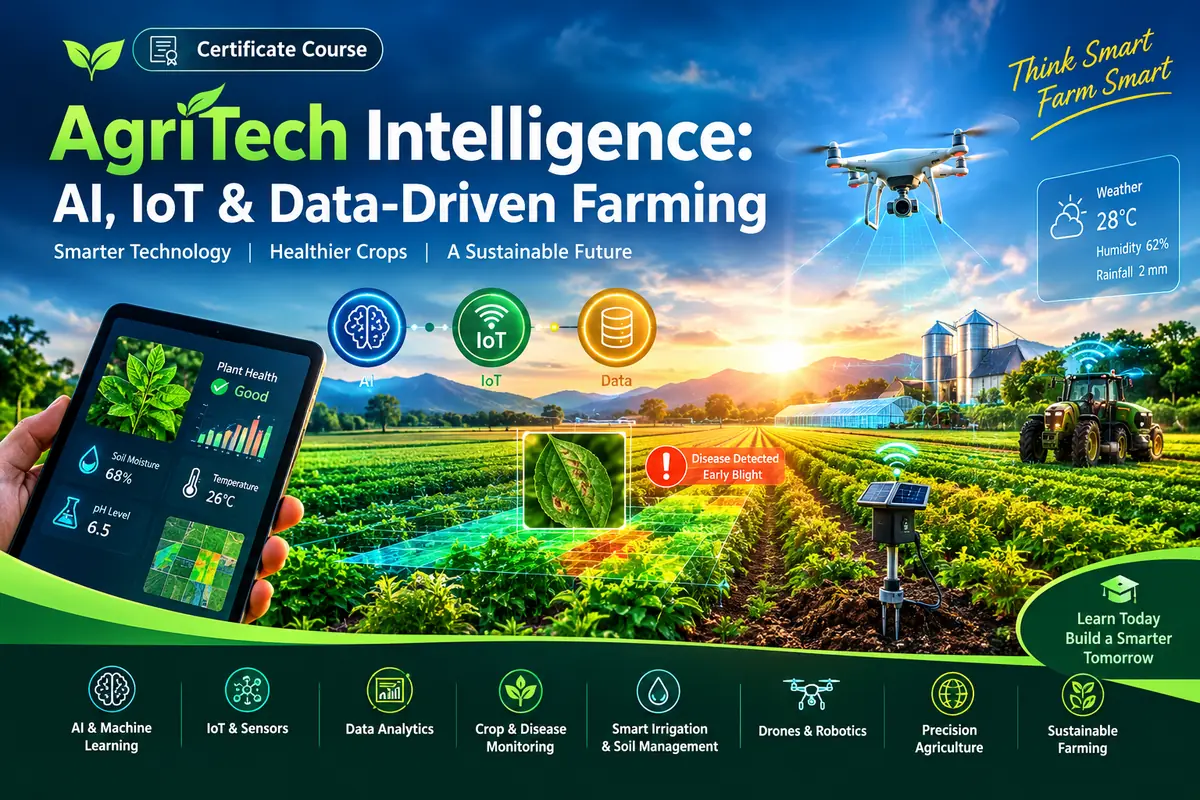 Get 3 AI Certifcate in Agriculture offer with 20% discount